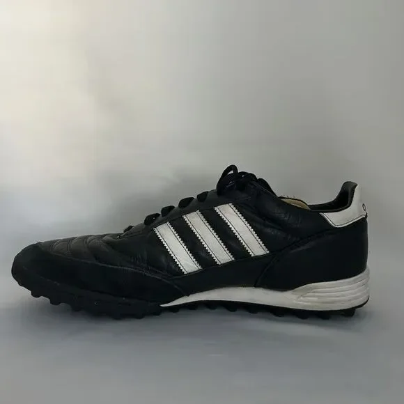 Adidas Mundial Team Turf Soccer Shoes Cleats 019228 Black White Mens 13 Classic - Picture 7 of 10